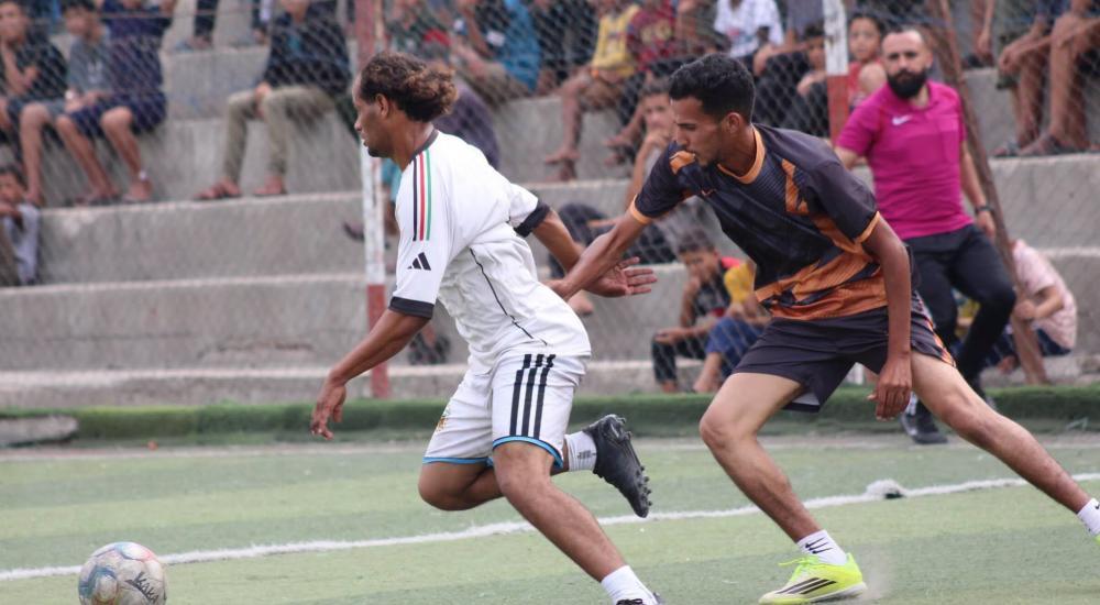 منافسات كأس الألف شهيد تتواصل بنجاح في غزة