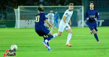 المصرى يفوز على سموحة بهدف نظيف فى الدورى المصرى
