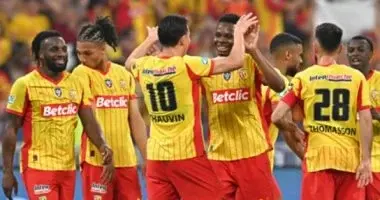 لانس يهزم نيس 3 - 1 ويتوج بكأس فرنسا للمرة الأولى في غياب عبد المنعم