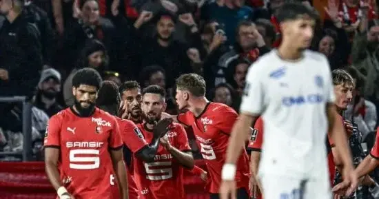 رين يهزم مارسيليا ويتصدر الدورى الفرنسى مؤقتا.