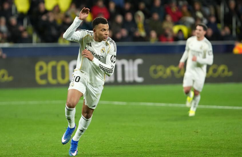 مبابي يسقط فياريال ويصعد بريال مدريد لصدارة الدوري الإسباني