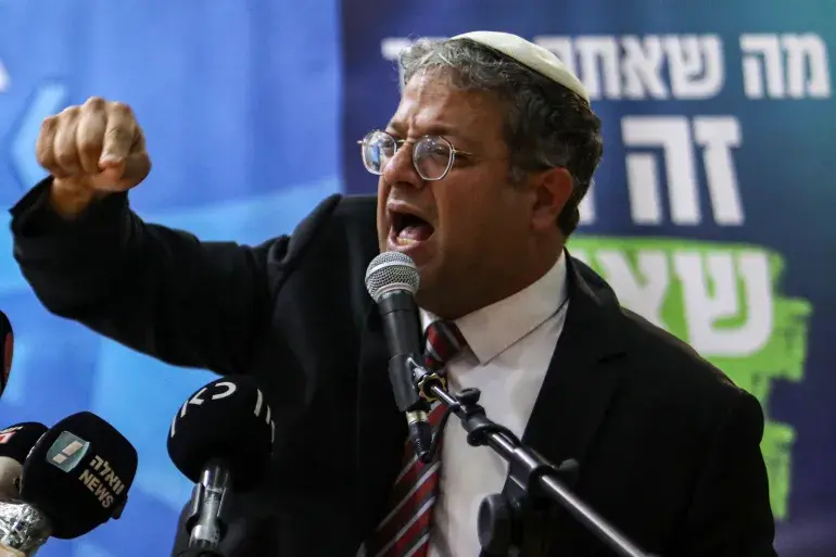 المتطرف بن غفير يدعو إلى تفكيك السلطة الفلسطينية