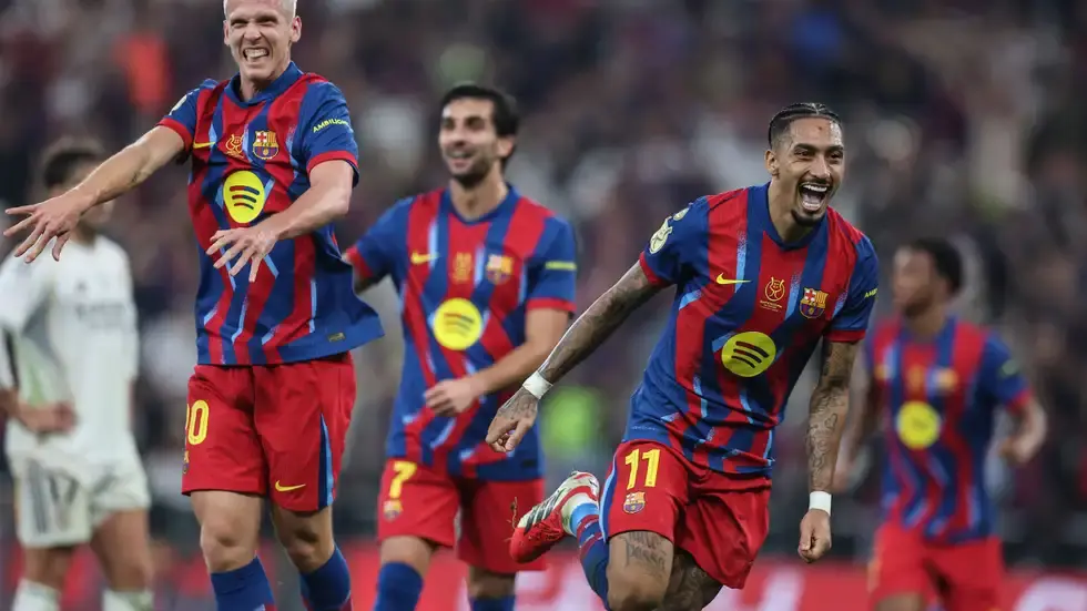 برشلونة يغتال حلم الريال وينتزع كأس السوبر الإسباني