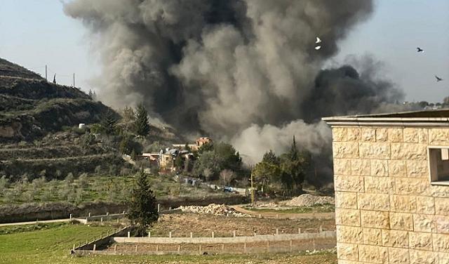 شهيد إثر قصف إسرائيلي على بلدة خربة سلم جنوب لبنان