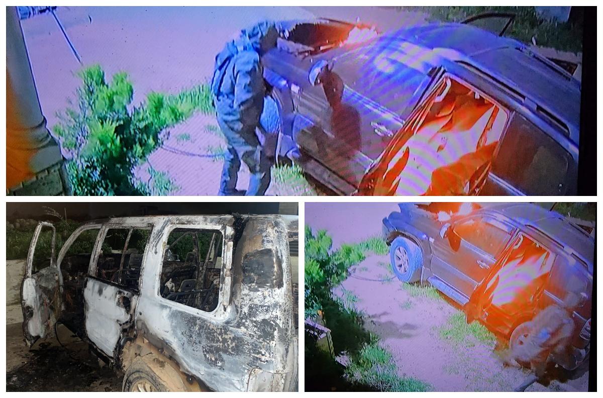 مستوطنون متطرفون يحرقون مركبتين في يطا جنوب الخليل