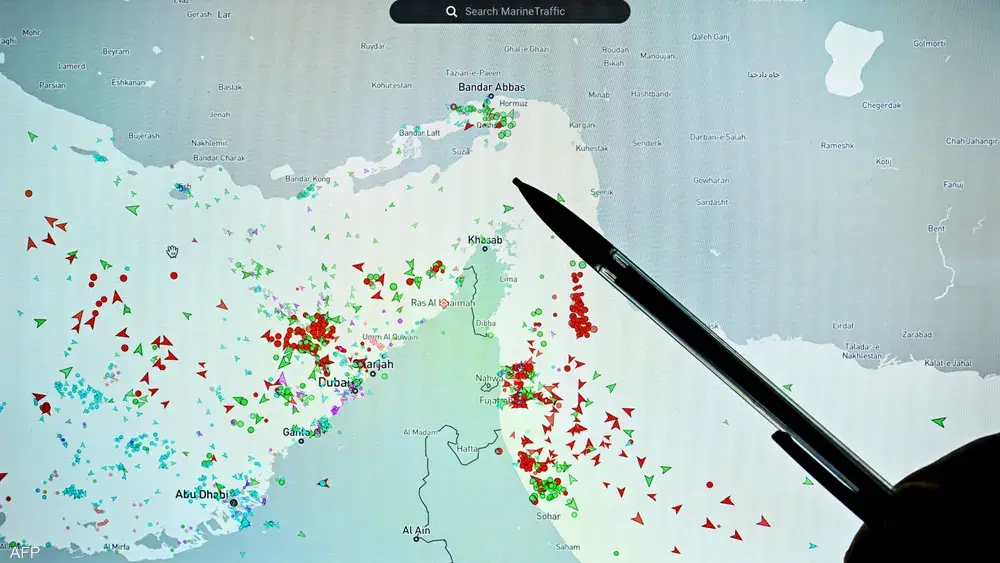 الأمم المتحدة: تراجع عبور السفن في مضيق هرمز بنسبة 95%