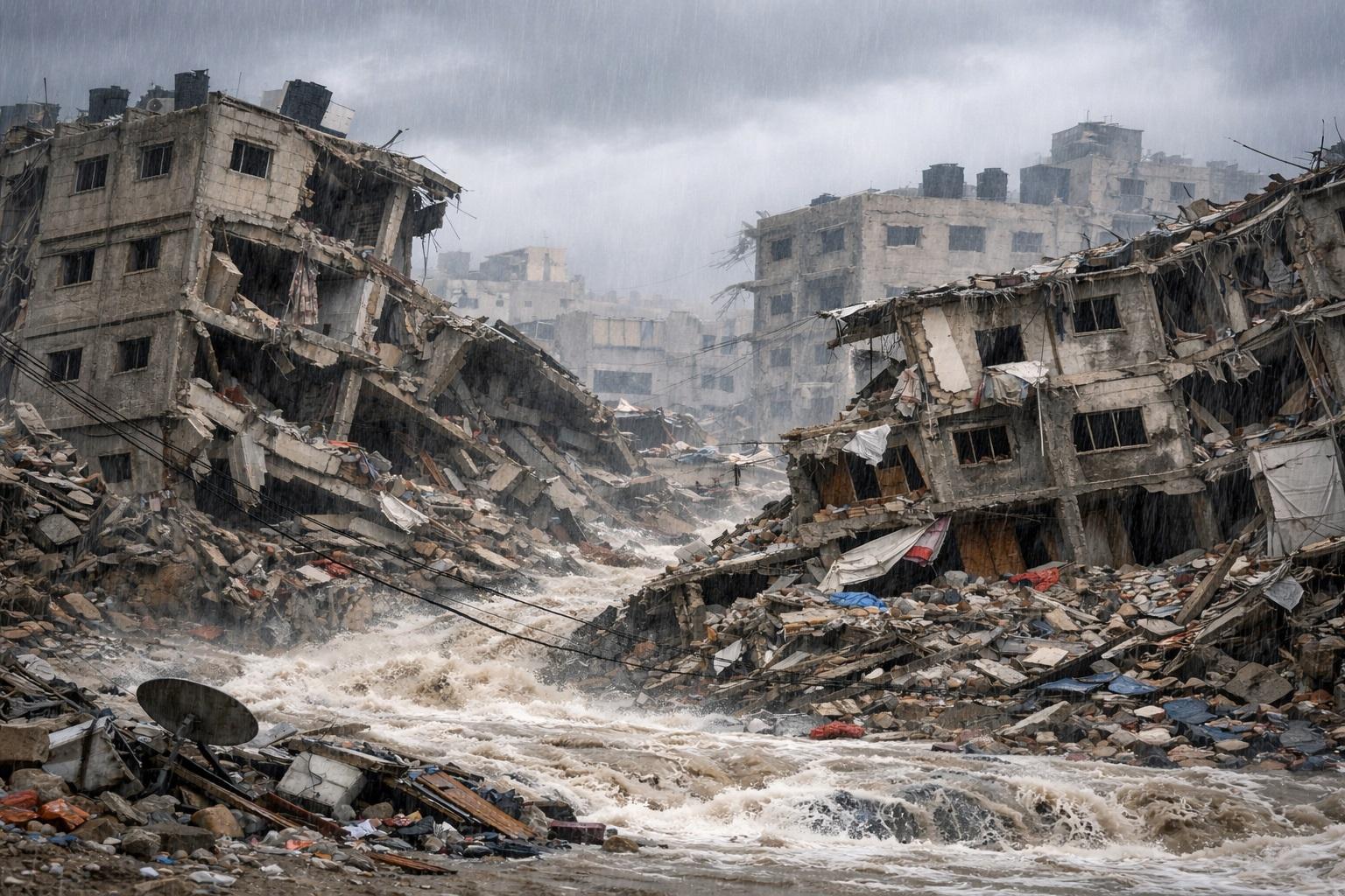 تقرير: بقايا بيوت الغزّيين أضحت قبورهم بعد أنّ انهارت على ما تبقى لهم من حياة