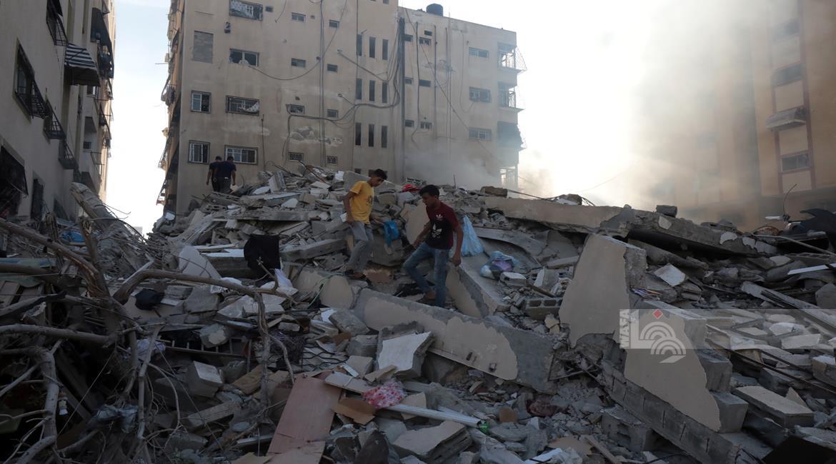 الاحتلال يواصل خروقاته وينسف مباني سكنية في بيت لاهيا ويقصف خان يونس