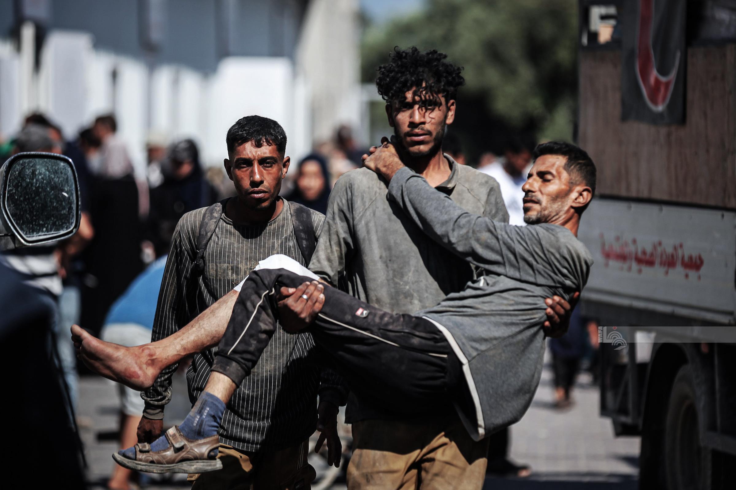 ارتقاء شهيدين شقيقين باستهداف طائرة مُسيرة شمال غزة