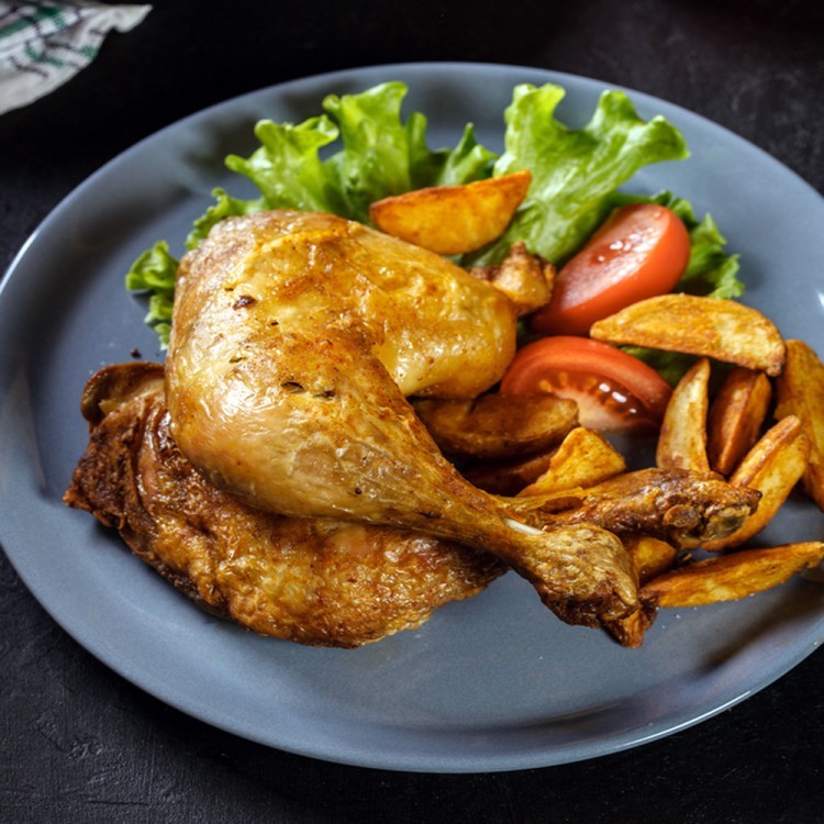 الدجاج المشوي بالماسترد والعسل