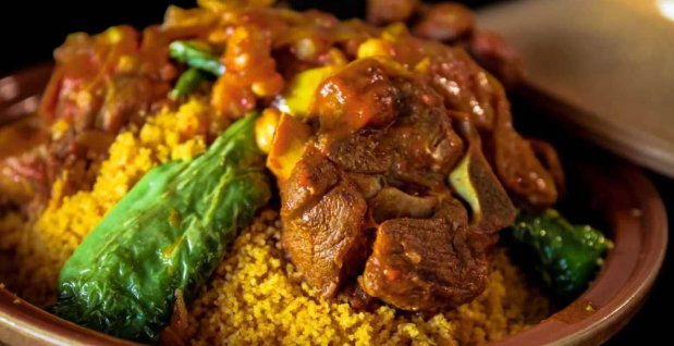 طريقة عمل "فتة الكسكس" من المغرب العربي