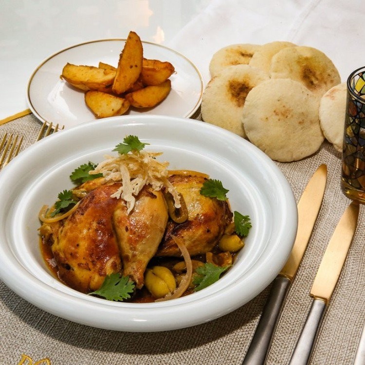 طريقة عمل "طاجن الدجاج" بالليمون الحامض والزيتون