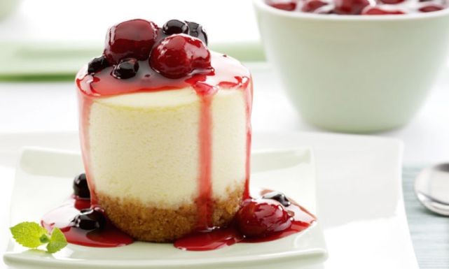 طريقة تحضير ميني "تشيز كيك" الفراولة
