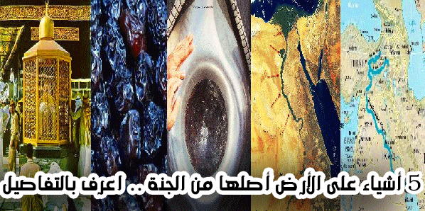 بالفيديو : 5 أشياء موجودة في "الدنيا" وهي أصلها من "الجنة" منها واحدة فى مصر