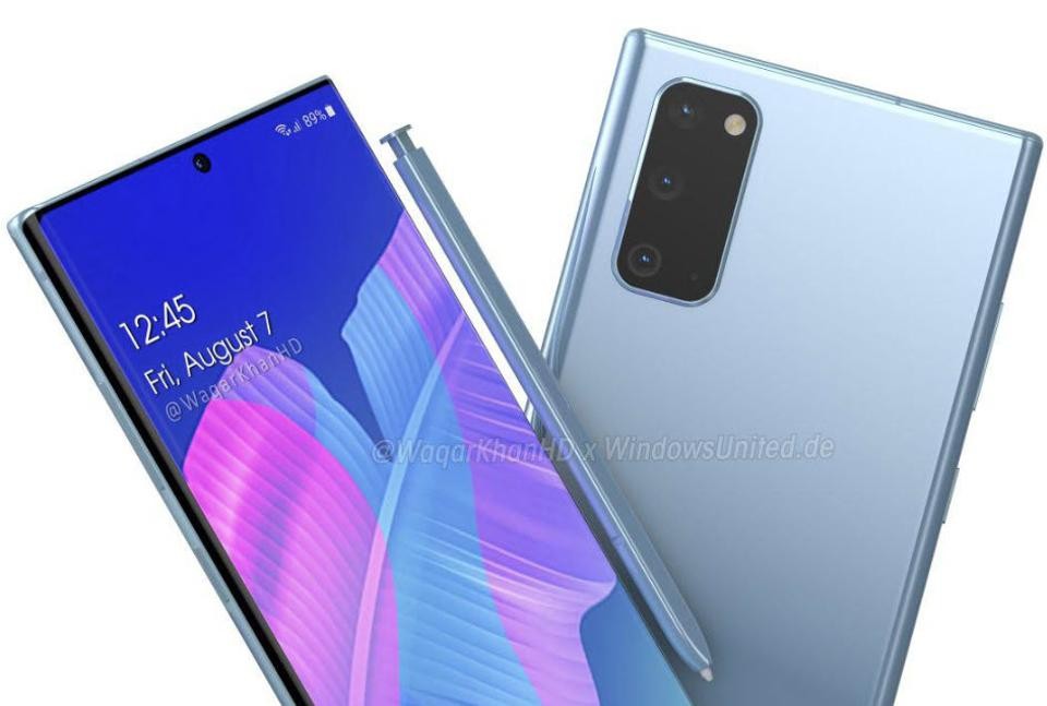 شاهدوا: أول فيديو لهاتف لشركة "سامسونغ" المنتظر "Galaxy Note 20"