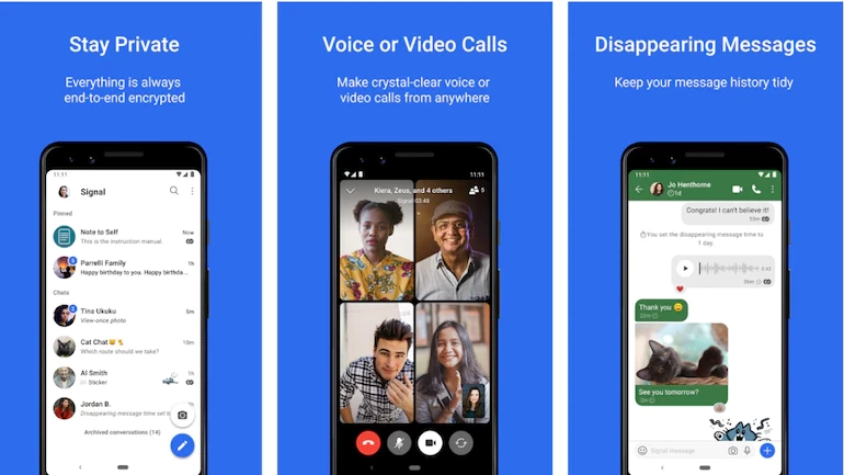 بعد أزمة واتساب .. ما هو تطبيق سيجنال signal app وهل امن ؟