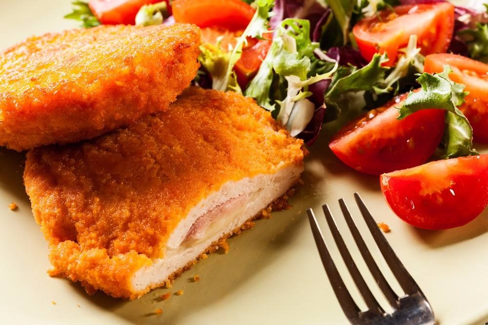 طريقة عمل دجاج الكوردن بلو