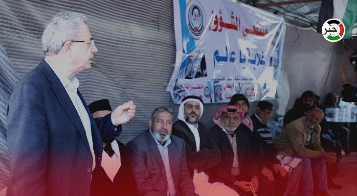 بالفيديو: مستفيدو التنمية يلتقون "البرغوثي".. والأخير يعدهم بنقل ملفات غزّة ومعاناة أهلها