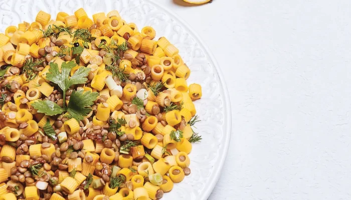 طرية تحضير سلطة الكشري