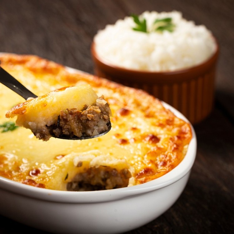 فطيرة البطاطس باللحم