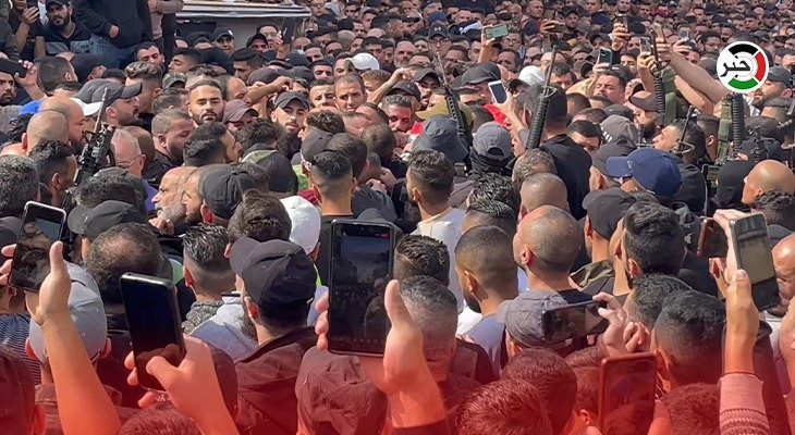 بالفيديو: تشييع جثامين شهداء مجموعة "عرين الأسود" في نابلس