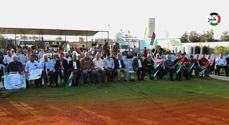 بالفيديو: فعالية وطنية دعماً لأهالي القدس والضفة الغربية شرق مدينة غزّة