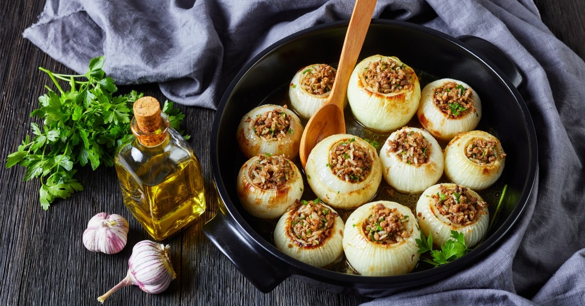 محشي البصل لمرضى السكري