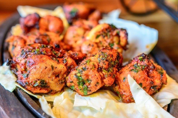 دجاج مشوي بالكاري