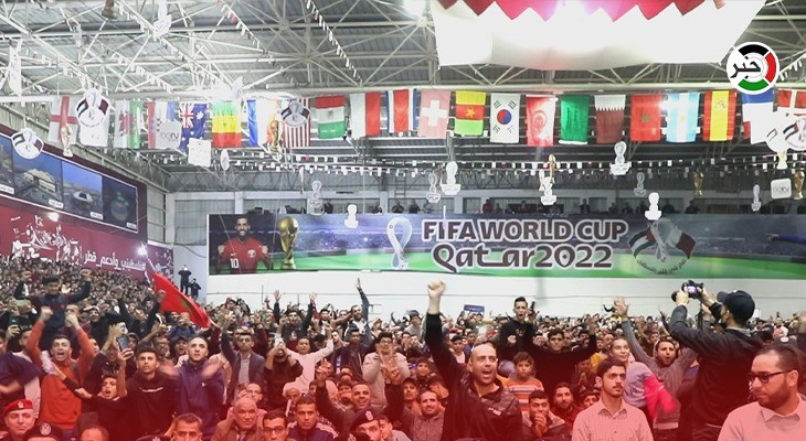 بالفيديو: عدسة "خبر" ترصد احتفالات الفلسطينيين في رام الله وغزّة بتأهل المغرب إلى المربع الذهبي