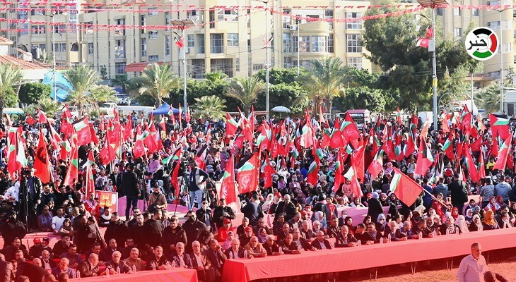 بالفيديو: الجبهة الشعبية تُحيي الذكرى الـ55 لانطلاقتها في مهرجان وطني بغزّة