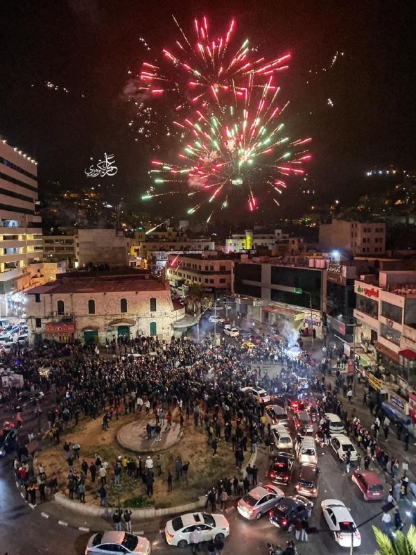 شاهد: فلسطين تأخذ ثأرها بالدم وتُقيم الأفراح في جميع مدنها وقراها