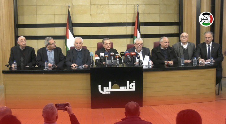 بالفيديو: القيادة الفلسطينية تُعلن وقف التنسيق الأمني مع "إسرائيل" رداً على جريمة جنين