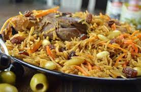 الرز البخاري باللحم