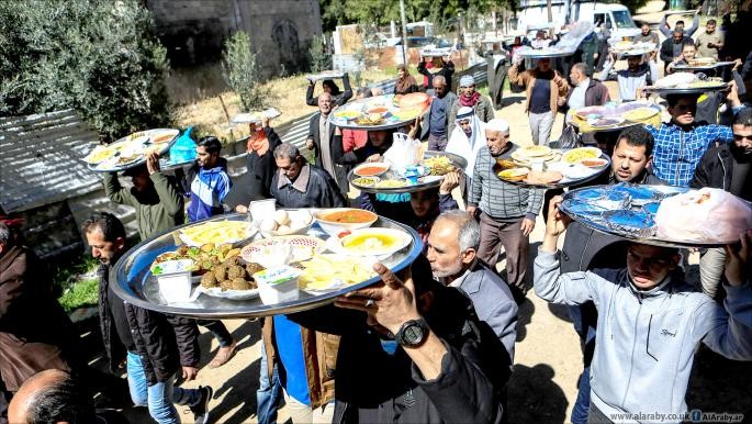 شاهد: "بيت لاهيا" مجبولة بالكرم والعطاء في جميع المناسبات وفي كل الأوقات