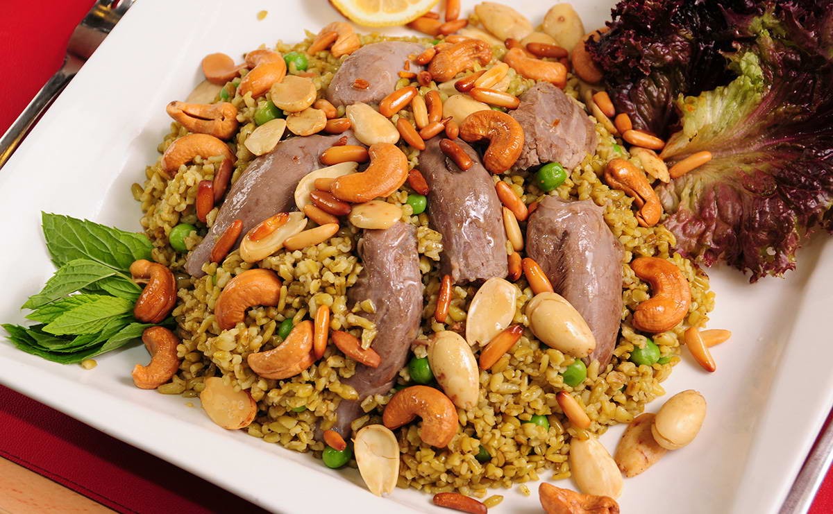 فريكة باللحمة