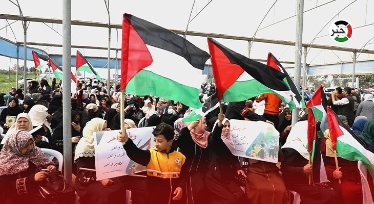 بالفيديو: الفصائل الفلسطينية في غزّة تُحيي الذكرى الـ47 ليوم الأرض الخالد