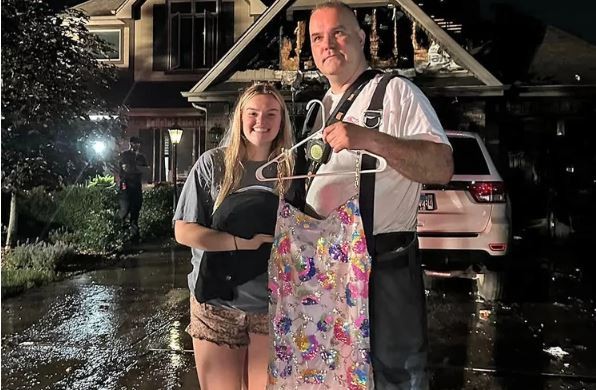 رجال الإطفاء ينقذون فستان مراهقة أمريكية من أجل حفل تايلور سويفت