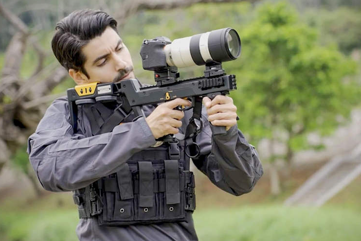 حامل كاميرا احترافى على هيئة بندقية