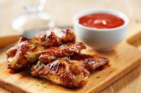 أجنحة الدجاج الحارة للرجيم