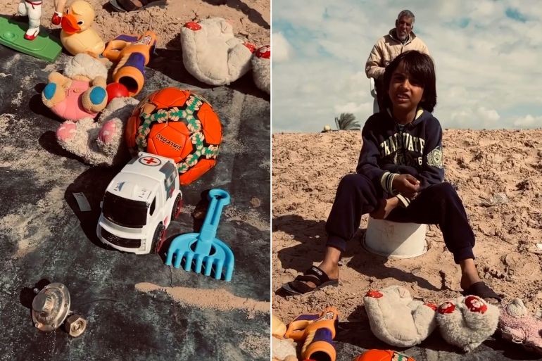 طفل من غزة يعرض ألعابه للبيع: "لم أعد أجد مكانا للعب"