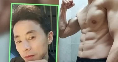 صينى يبنى جسما قويا وهو فى الـ 50 من عمره دون الذهاب للجيم