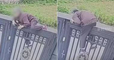 سيدة 92 عامًا تتسلق بوابة ارتفاعها مترين للهرب من دار مسنين