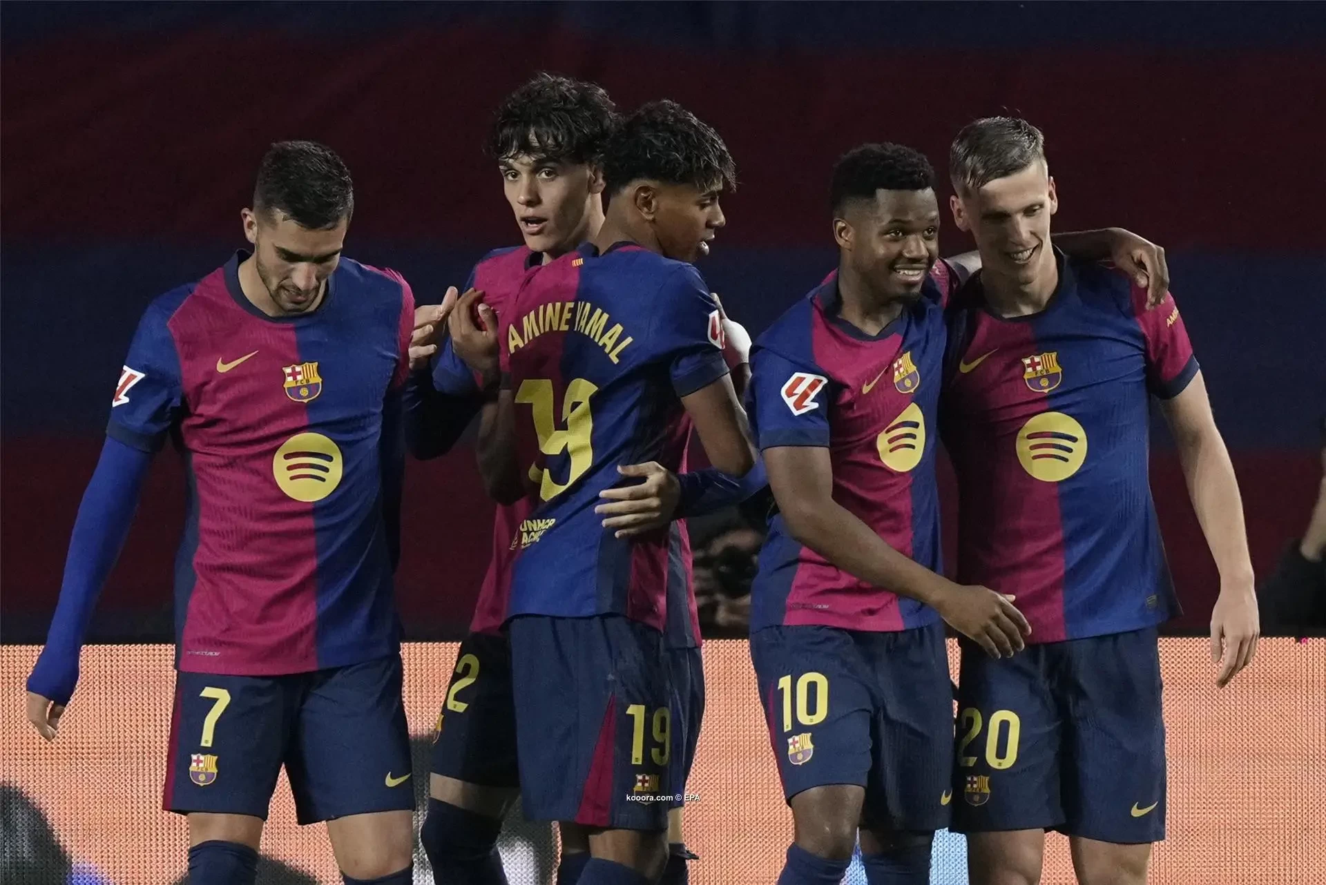 بالصور : هدف من 40 محاولة.. أولمو يكسر نحس برشلونة أمام مايوركا