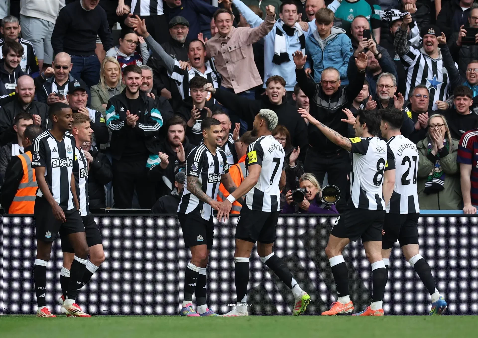 بالصور: نيوكاسل يهين اليونايتد برباعية مذلة