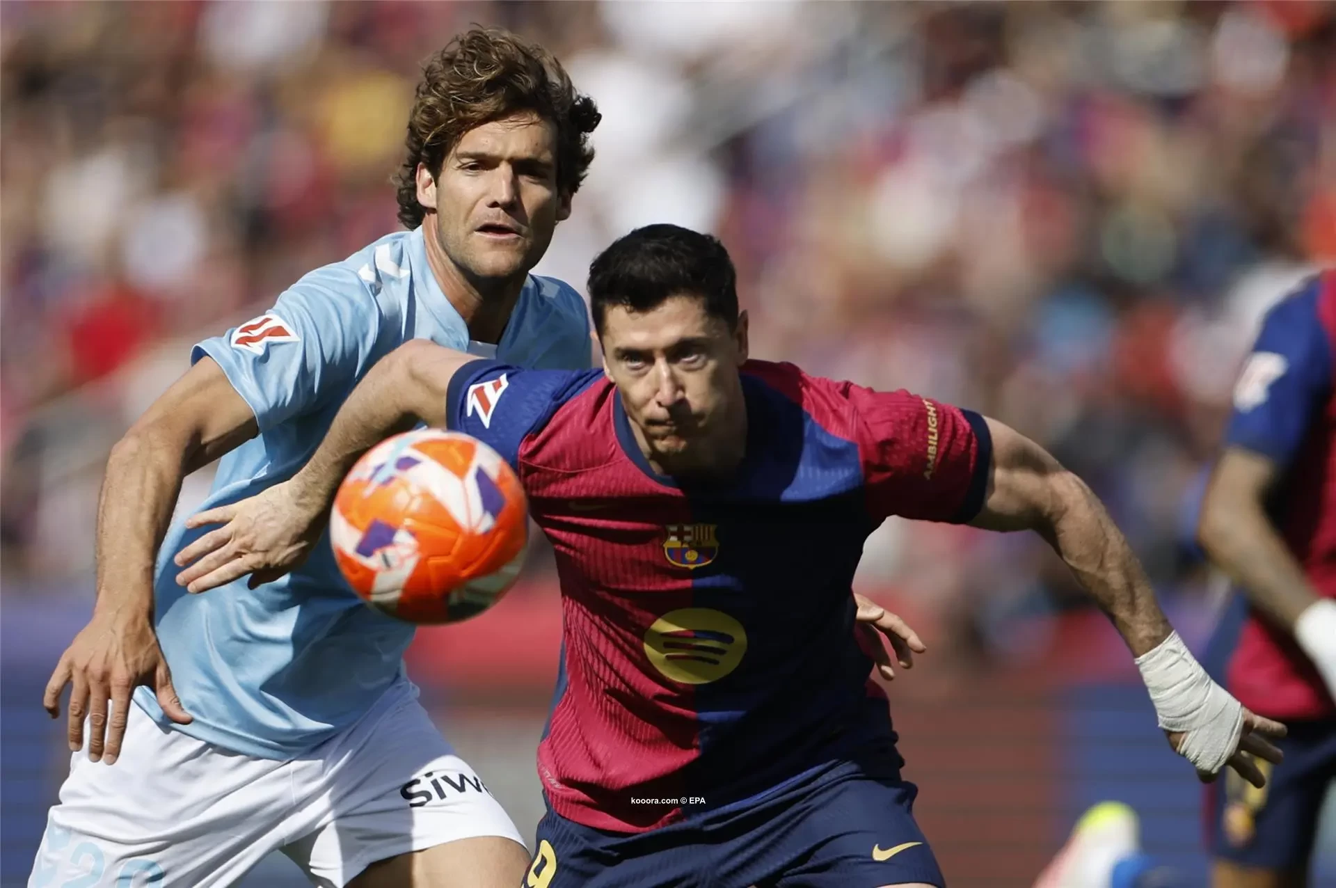 بالصور: برشلونة يسقط سيلتا فيجو بريمونتادا جنونية