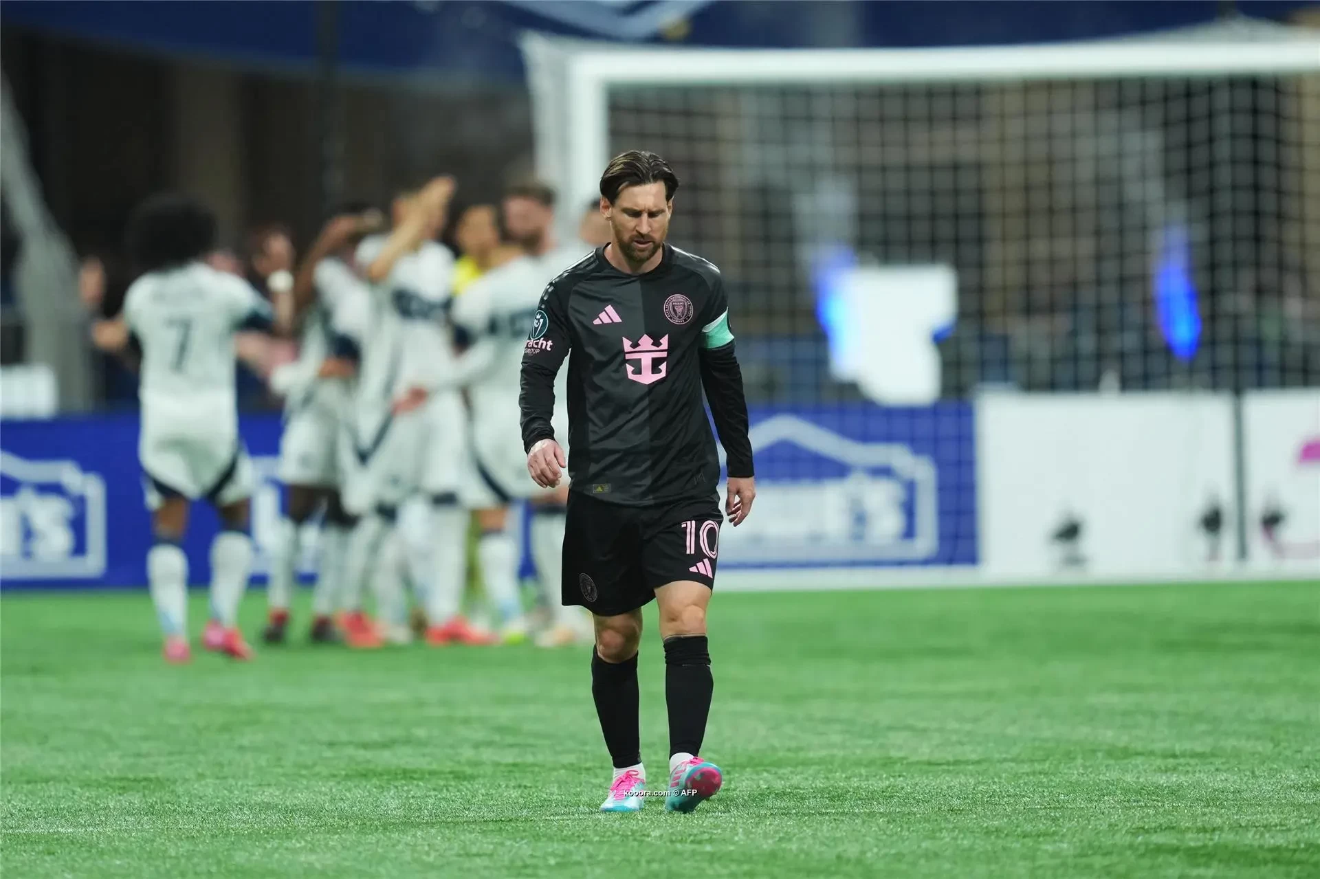 بالصور : في حضور ميسي وسواريز.. هزيمة قاسية لإنتر ميامي بأبطال الكونكاكاف