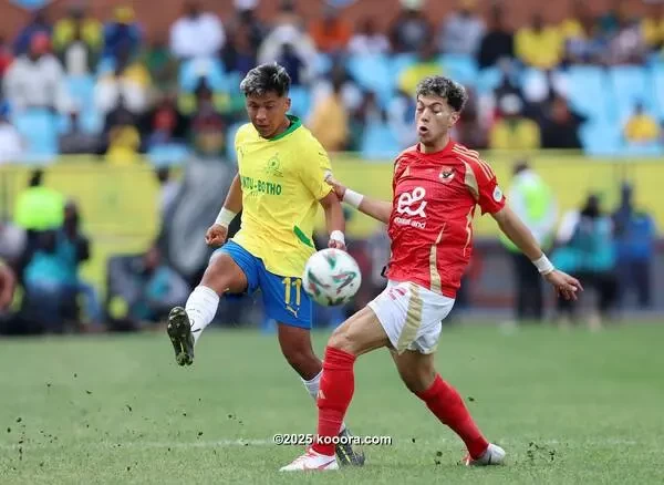 بالصور: الأهلي يفرض التعادل على صن داونز في عقر داره