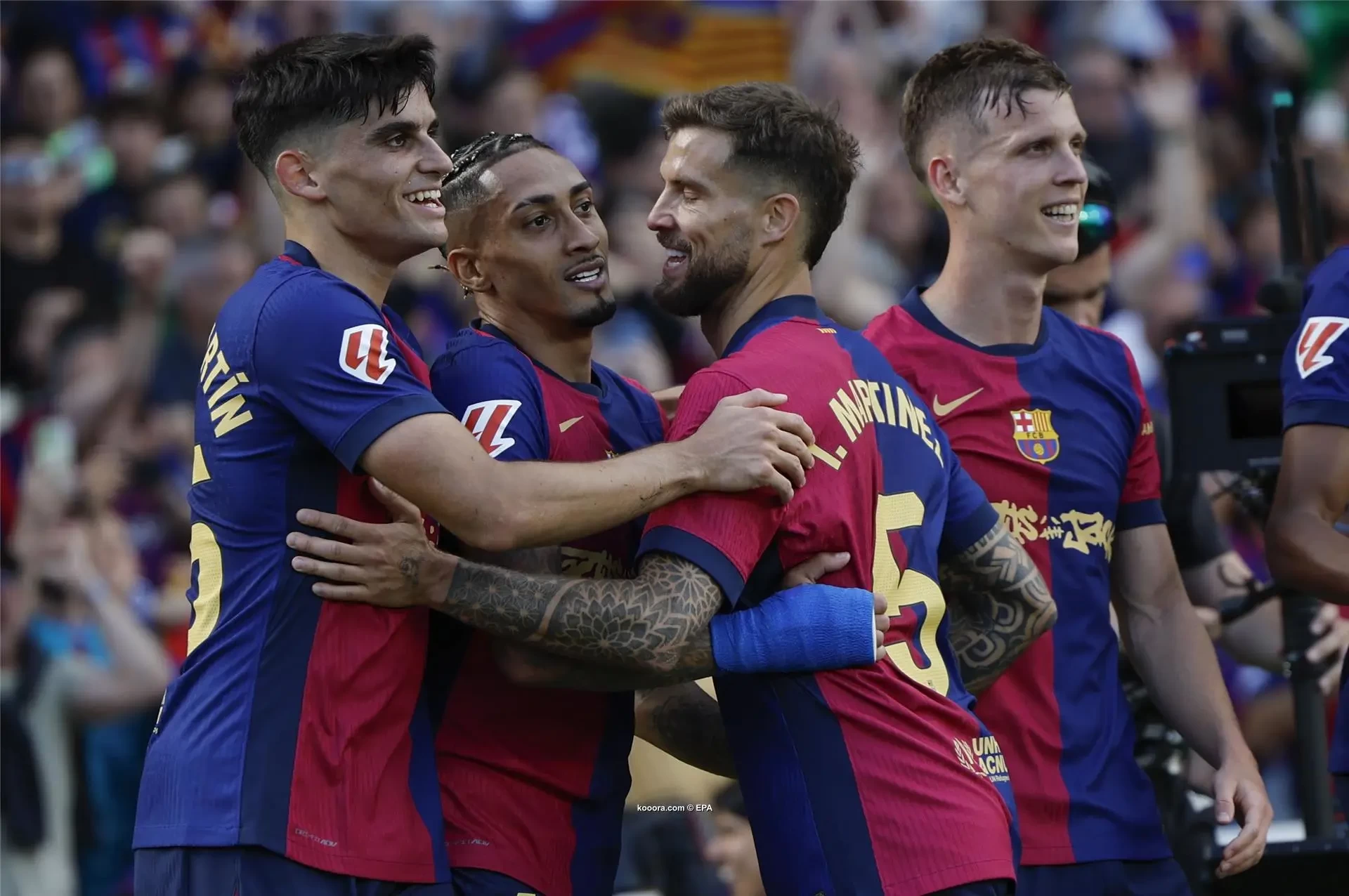 برشلونة يجهز لاحتفالية ضخمة