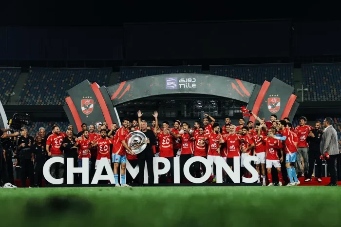 للمرة 45 في تاريخه.. الأهلي بطلا للدوري المصري