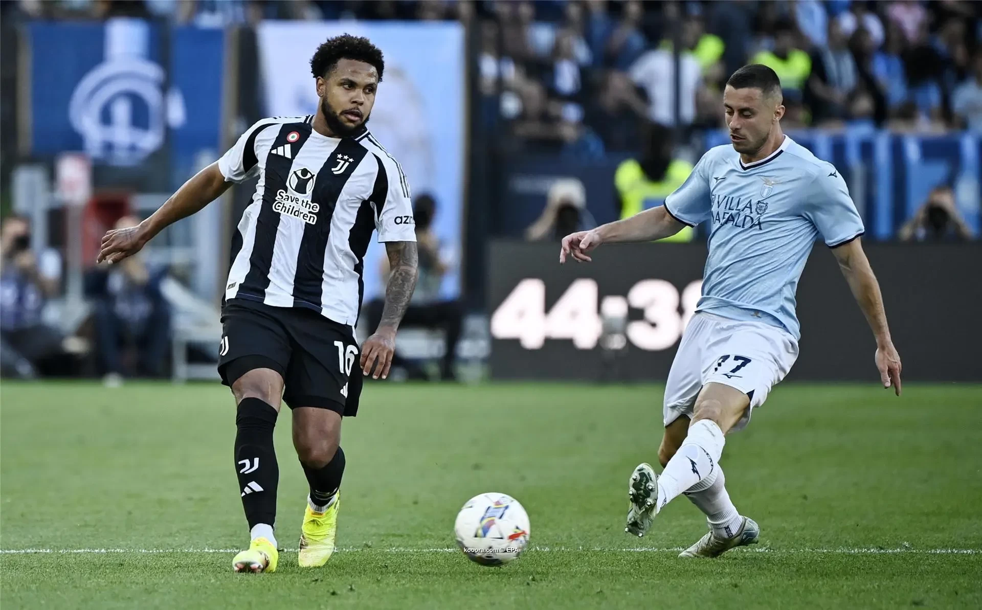 بالصور : برصاصة قاتلة.. لاتسيو يتفادى الخسارة من يوفنتوس